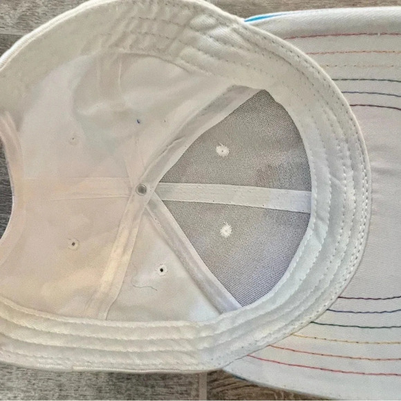 Walt Disney World WDW Cinderella Castle Baseball Cap Pride Collection White - Picture 4 of 6